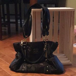 Beautiful black satchel bag